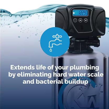 Platinum Series 20 GPM 6-Stage Municipal Water Filtration and Salt-Free Conditioning System (Treats up to 4 Bathrooms)