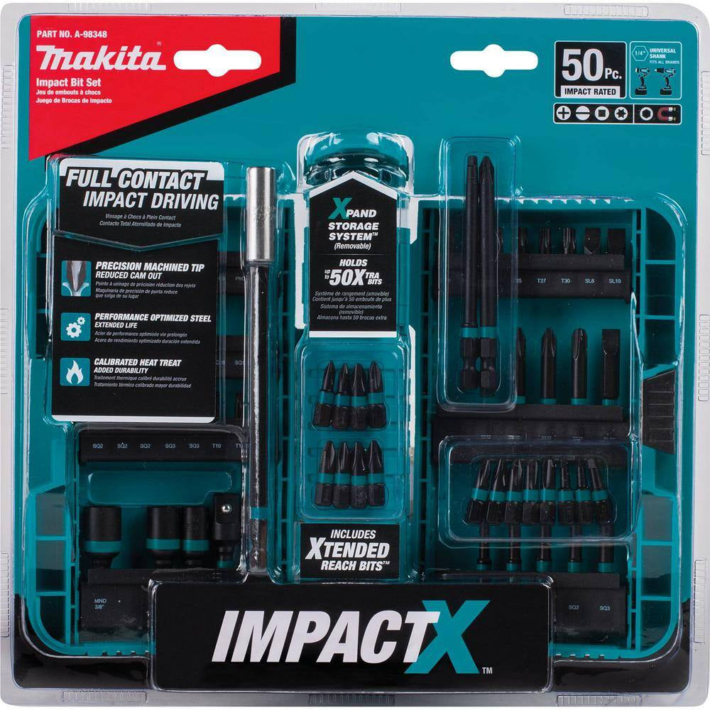 Impactx Driver Bit Set (50-Piece)