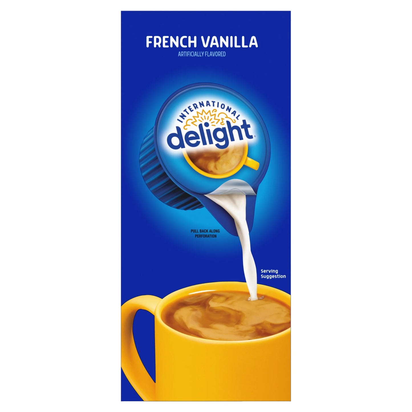 (3 Pack)  French Vanilla Coffee Creamer Singles, 48 Count