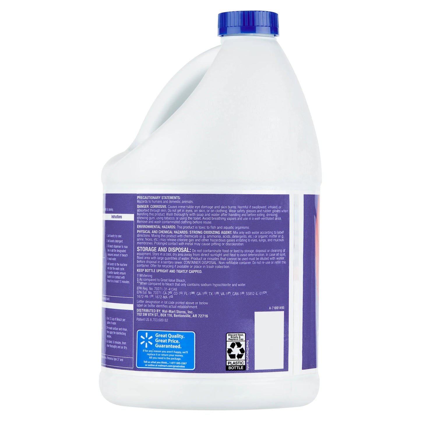 Bleach, 121 Fl Oz