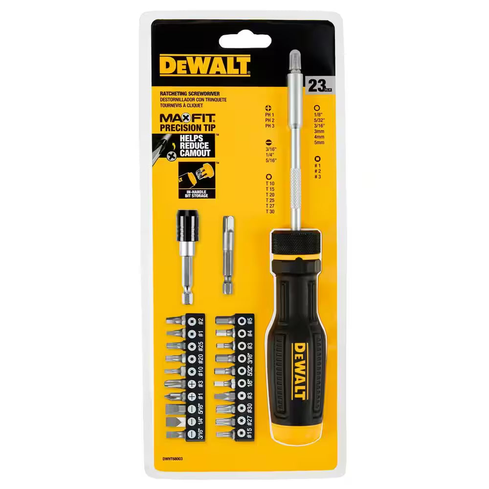 Multi-Bit Screwdriver Kit (23-Piece)