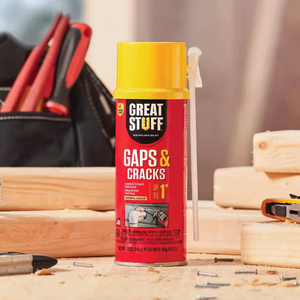 12 Oz. Gaps and Cracks Insulating Spray Foam Sealant