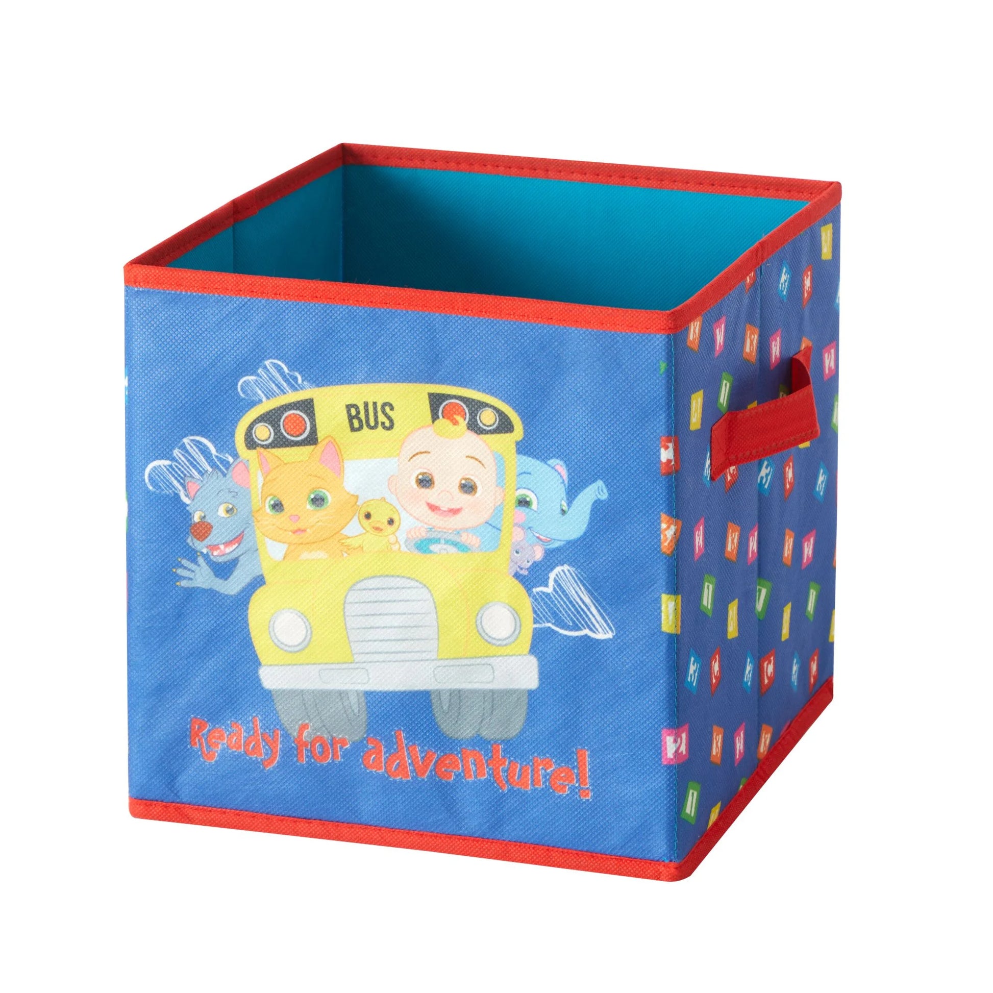 Blue Polyester 4 Piece Storage Bundle Set for Children'S Room Décor