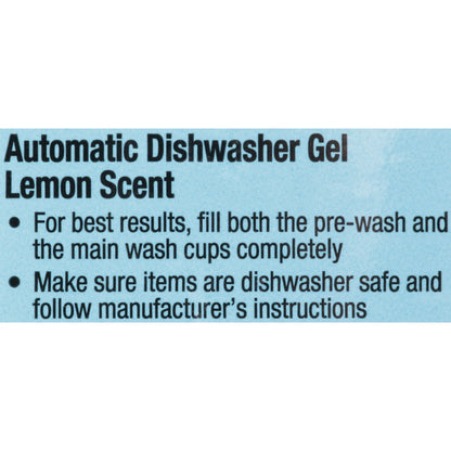 Automatic Dishwasher Gel, Lemon Scent, 75 Ounce, 1 Count