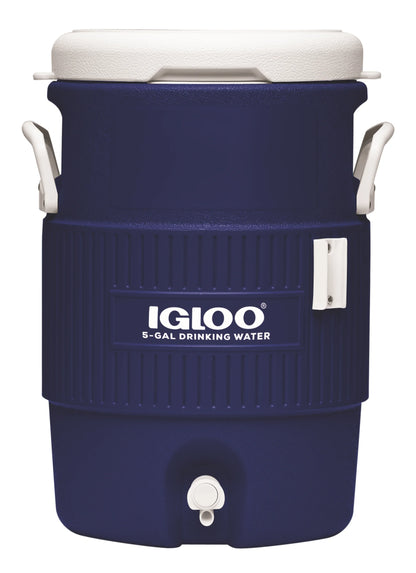 5 Gallon Heavy-Duty Beverage Cooler, Blue