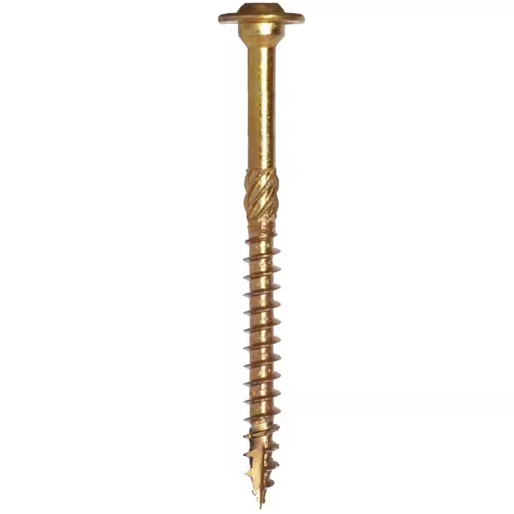 5/16 In. X 3-1/8 In. Star Drive Washer Head Rugged Structural Wood Screw (45-Pack)