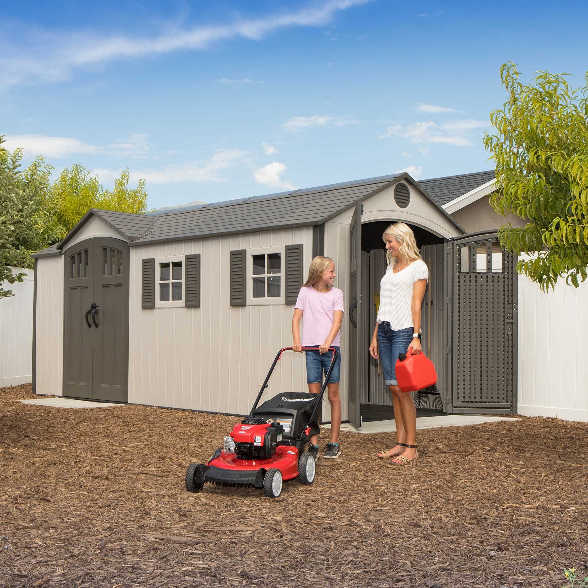 11 Ft. X 18.5 Ft. Outdoor Storage Shed - 60236