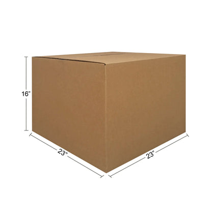 5 Extra Large Corrugated Moving Boxes 23 X 23 X 16"