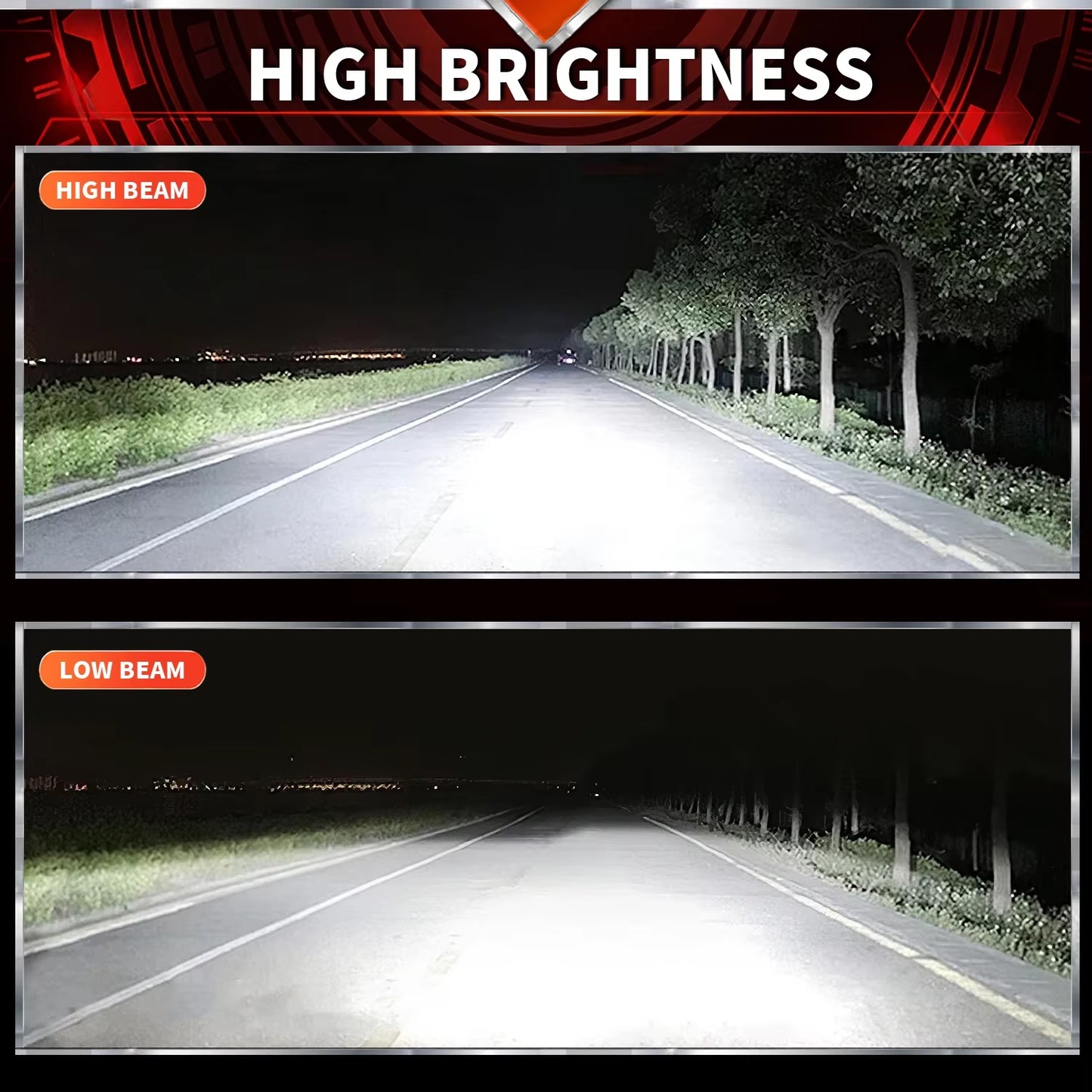 ACTVTCA 1700W 2000000LM H4 H7 LED Headlights 6000K Headlamp H1 Led H11 H8 H3 HB3 9005 HB4 9006 9007 9008 H13 9012 H9 Car Lights