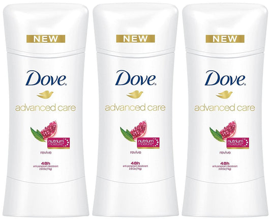 Advanced Care Anti-Perspirant Deodorant, Revive 2.6 Oz (Pack of 3)