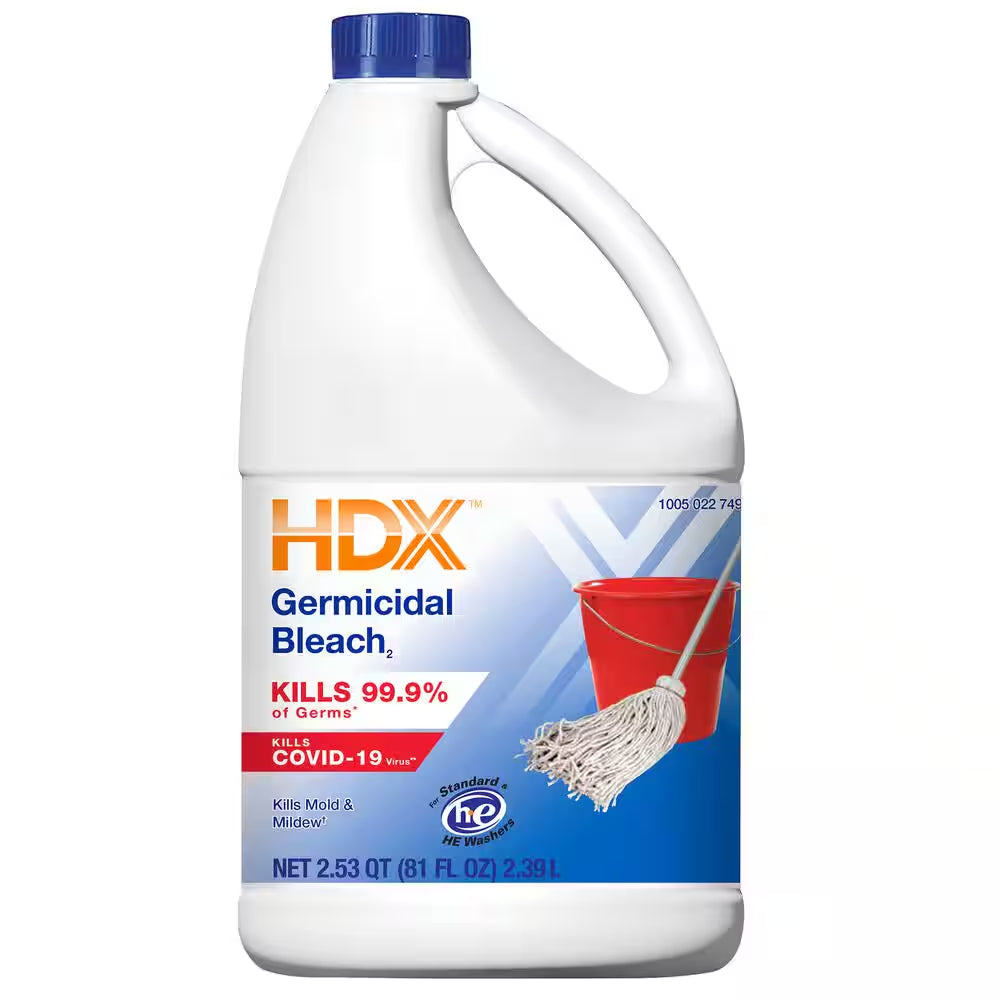 81 Oz. Concentrated Germicidal Disinfecting Liquid Bleach Cleaner