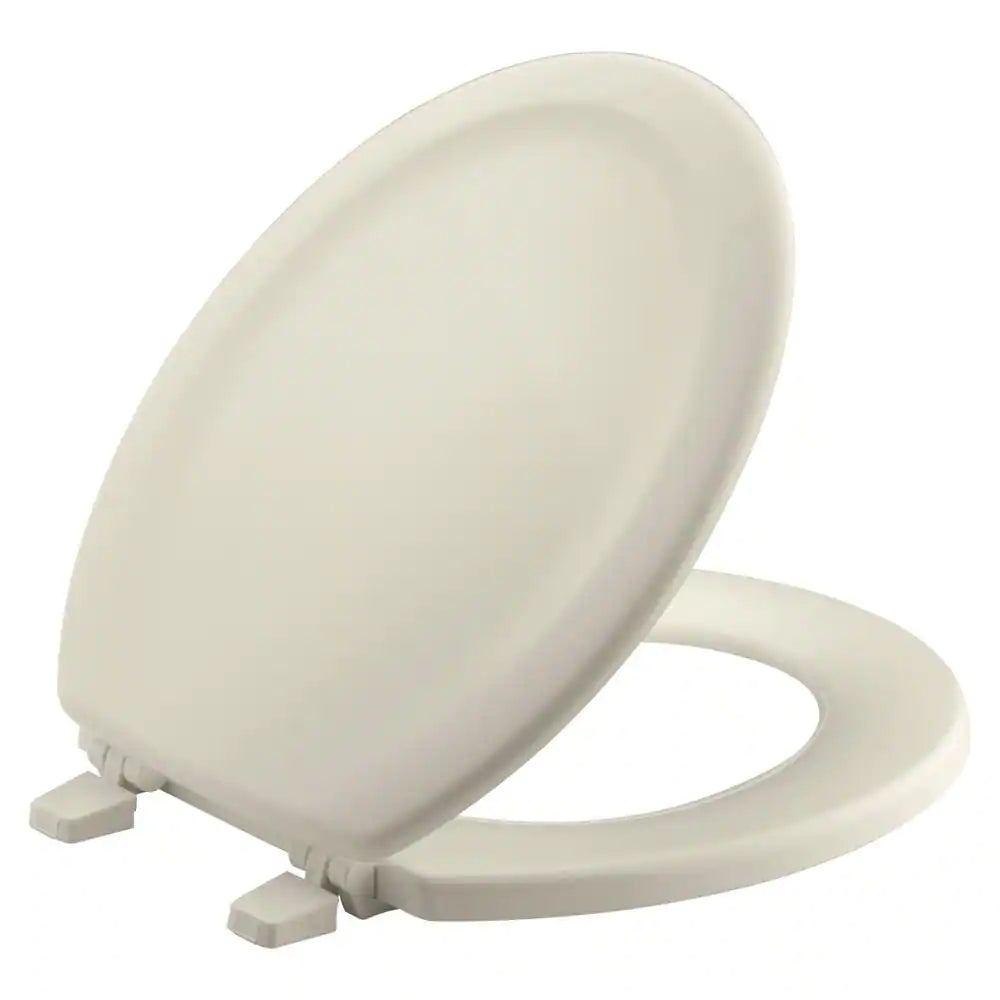 Stonewood round Closed Front Toilet Seat in Almond