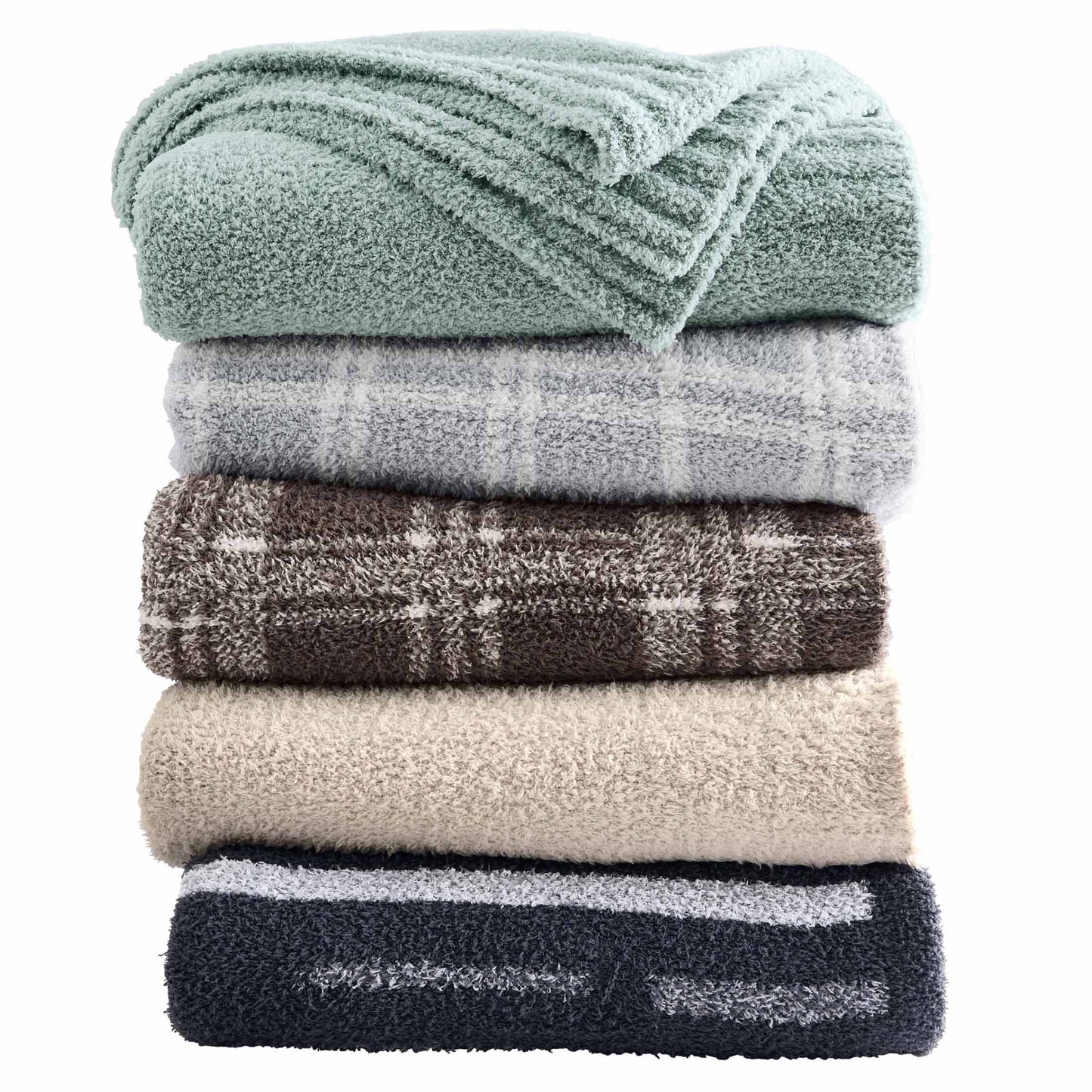 Better Homes and Gardens Stripe Cozy Knit Throw, 50" X 72"