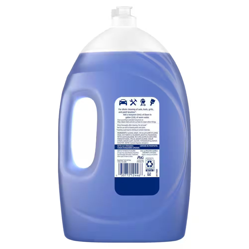 Platinum 74.3 Oz. Fresh Rain Scent Liquid Dish Soap