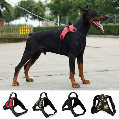 Adjustable Dog Harness Pet Large Dog Walk Out Harness Vest Collar Hand Strap for Small Medium Large Dogs Pets Accessories