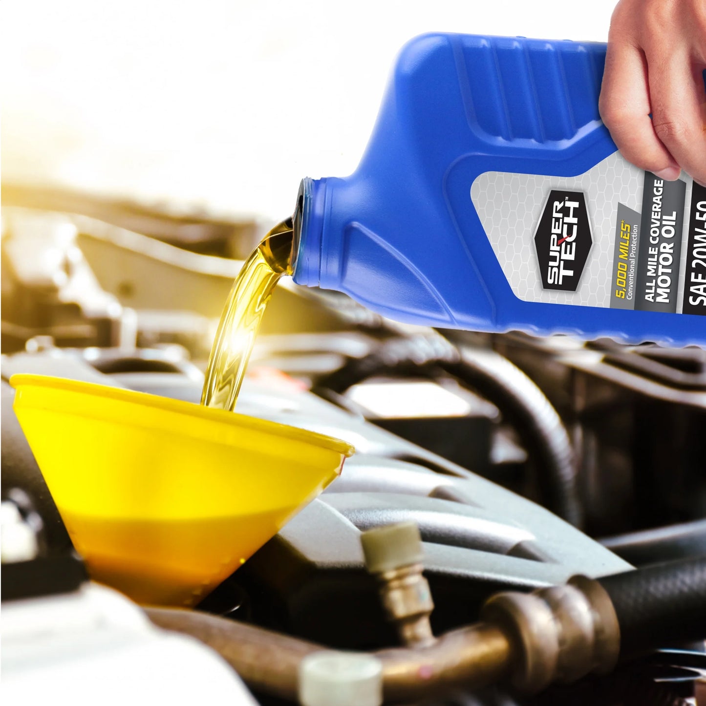 All Mileage Motor Oil SAE 20W-50, 1 Quart