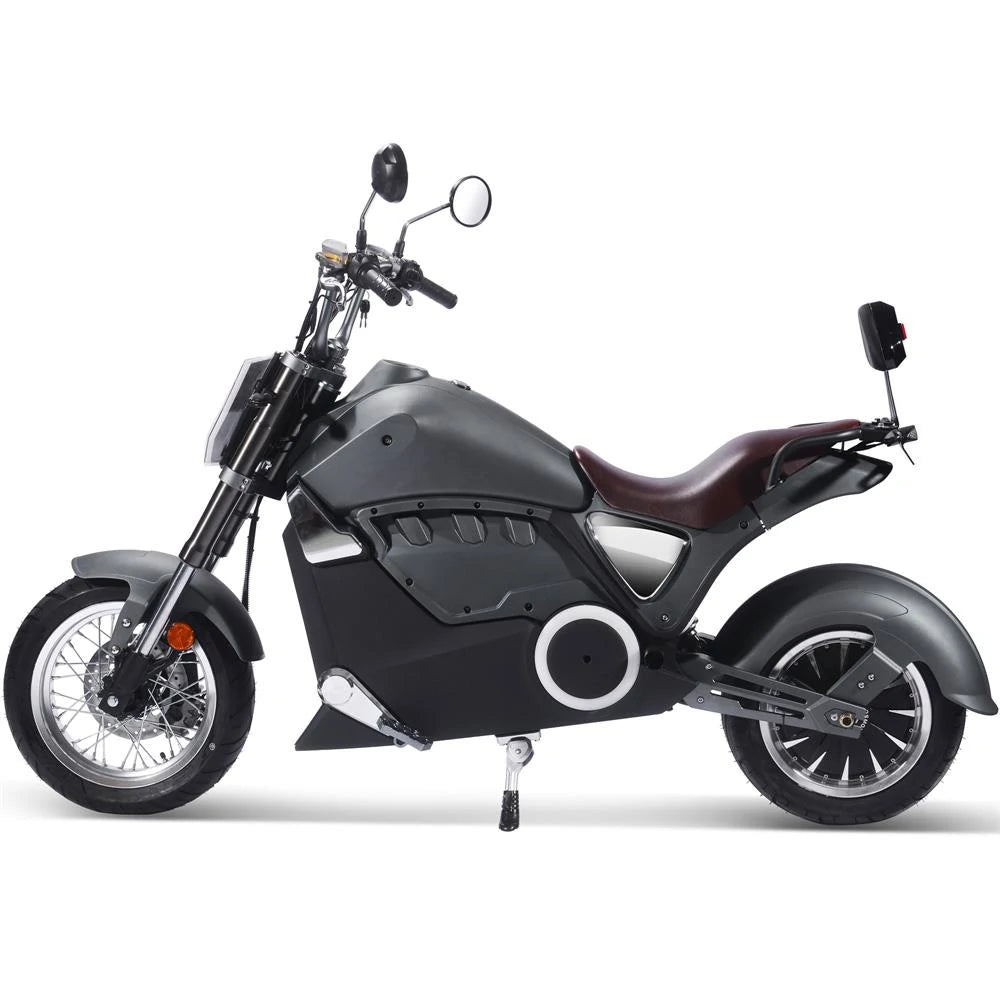 [USA Direct] Mototec Typhoon-S1 Electric Scooter 72V 30Ah Battery 3000W Motor 55-80KM Max Mileage 150KG Max Load E-Scooter