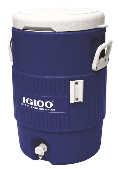 5 Gallon Heavy-Duty Beverage Cooler, Blue