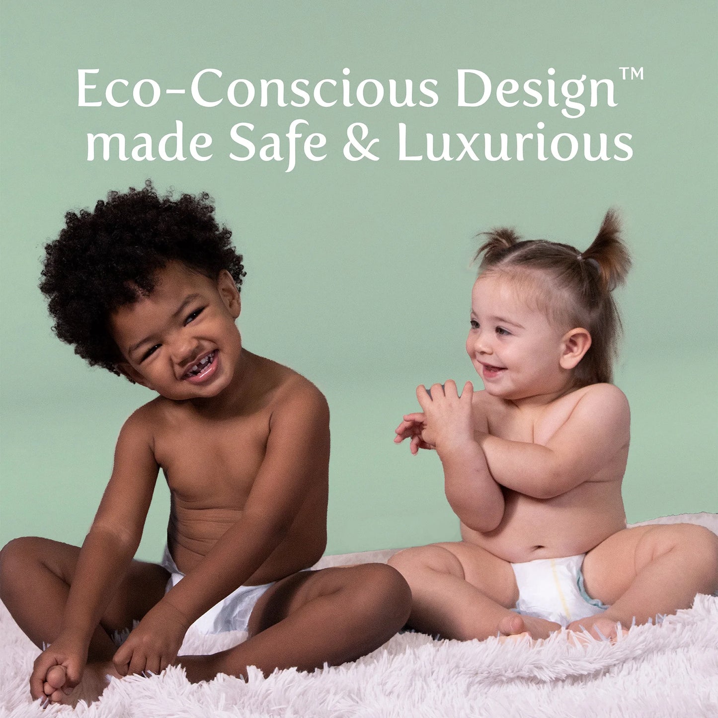 Sensitive | Eco-Conscious & Hypoallergenic Diapers | Size 7 | 80 Count