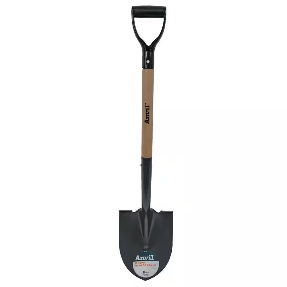 18 In. Handle, D-Handle Digging Shovel