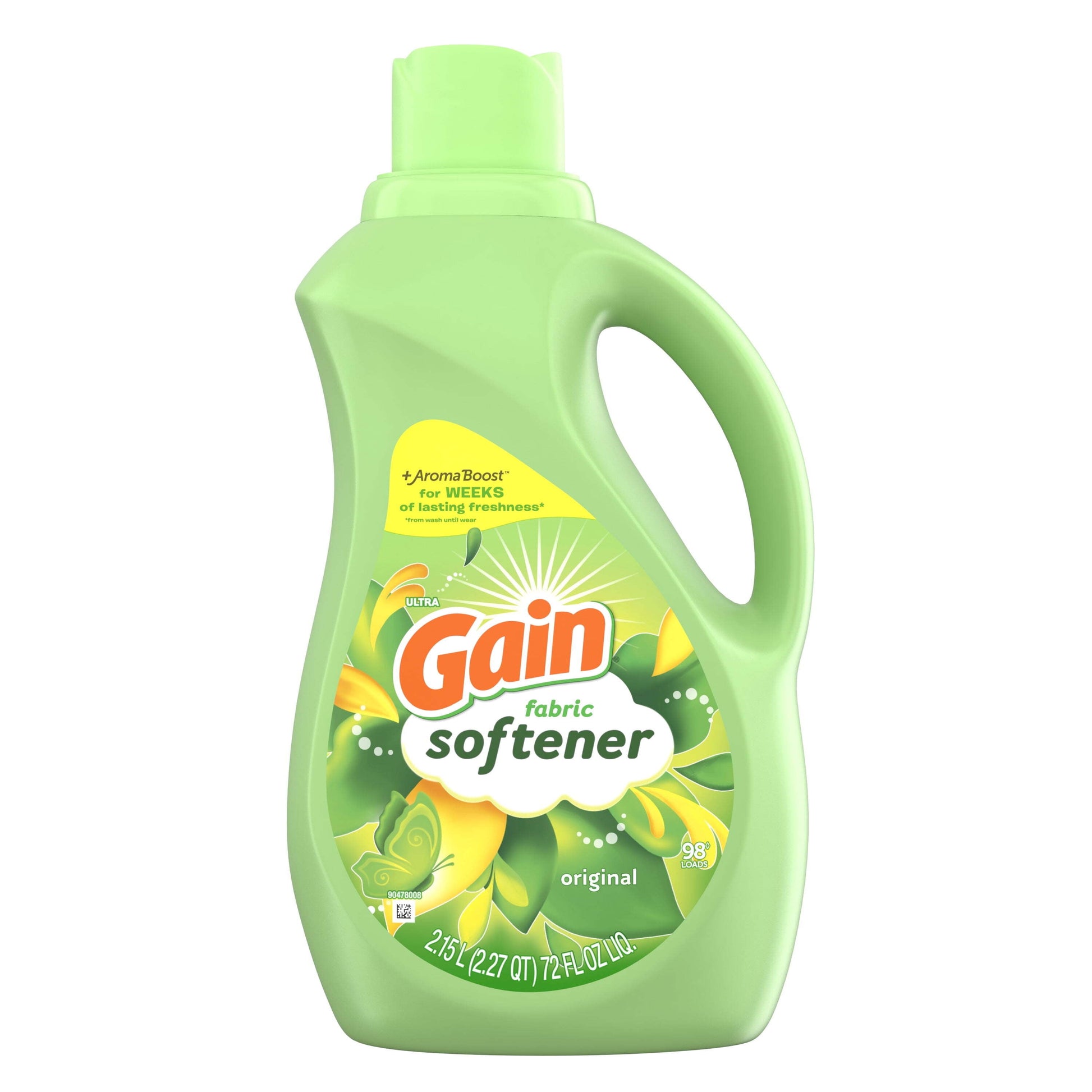 Laundry Liquid Fabric Softener, Original Scent, 98 Loads, HE Compatible