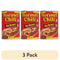 (3 Pack)  Chili No Beans, Shelf-Stable, 38 Oz Steel Can