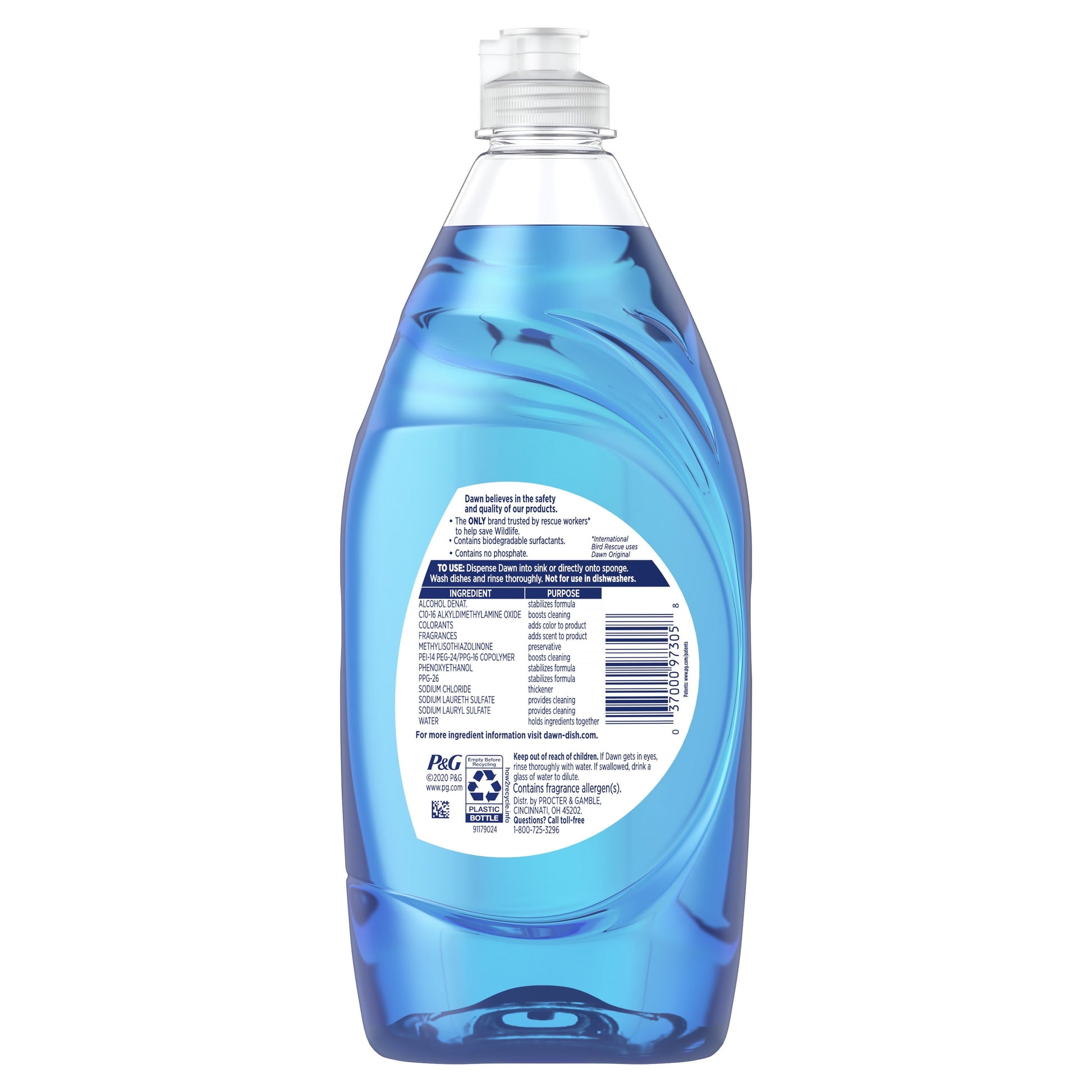 Ultra Dishwashing Liquid Dish Soap, Original Scent, 19.4 Fl Oz