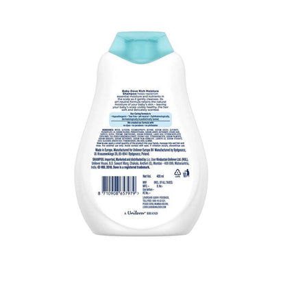 Tear Free Baby Shampoo Rich Moisture, 400Ml // 13Oz (Pack of 3)