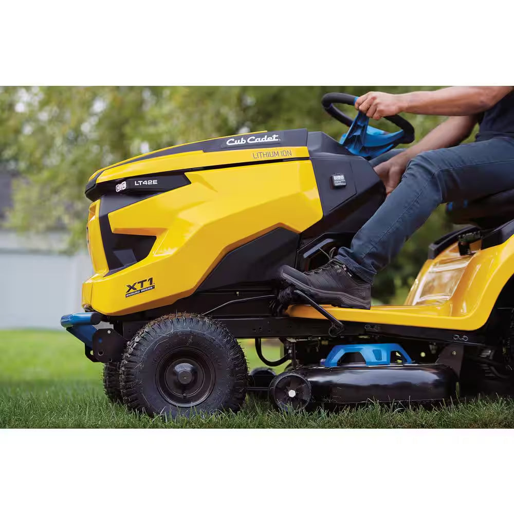 XT1 Enduro LT 42 In. 56-Volt MAX 60 Ah Battery Lithium-Ion Electric Drive Cordless Riding Lawn Tractor