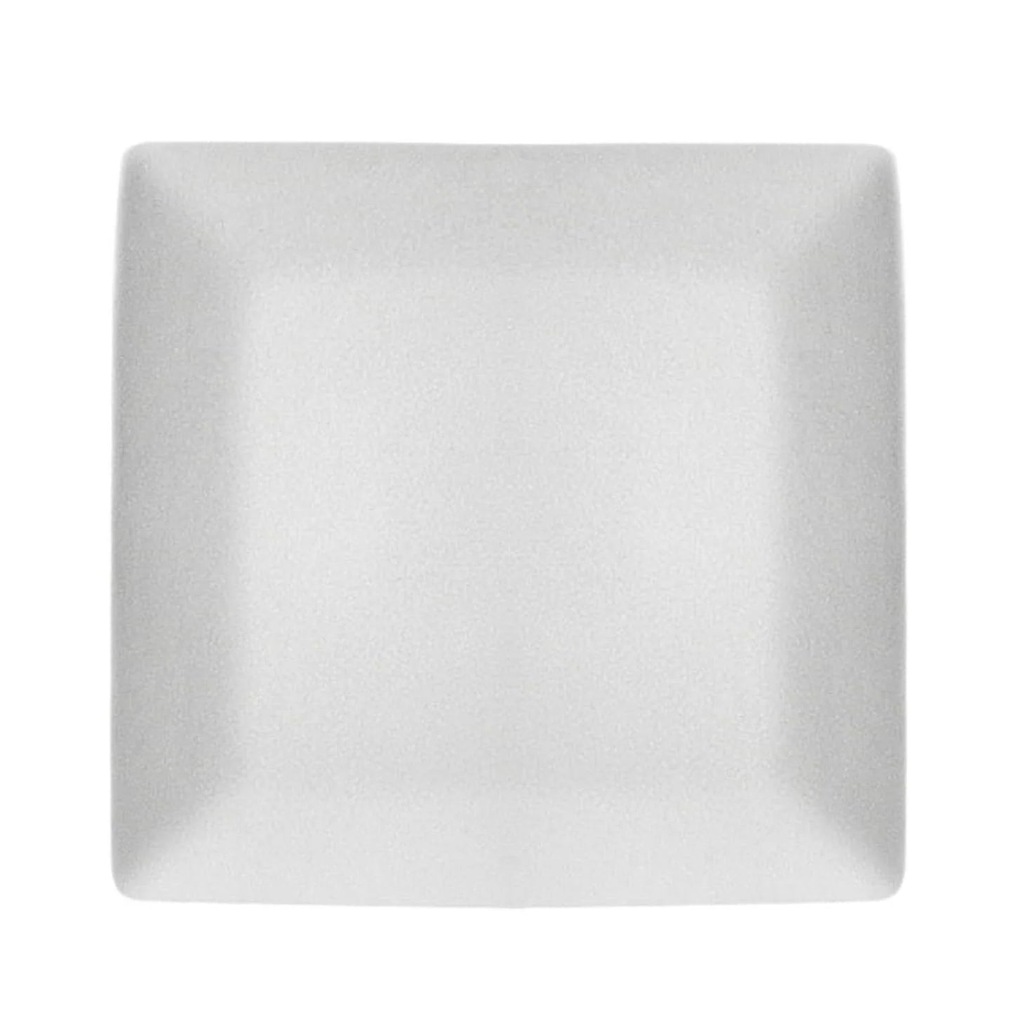 -Cream Square Stoneware 12-Piece Dinnerware Set