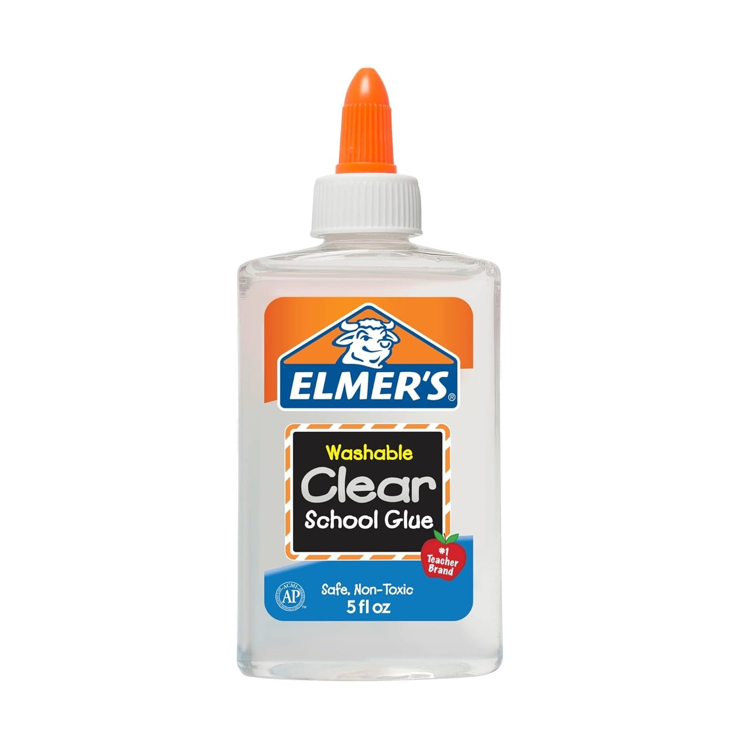 E305 School Glue Washble Clear, 5 Oz, Clear