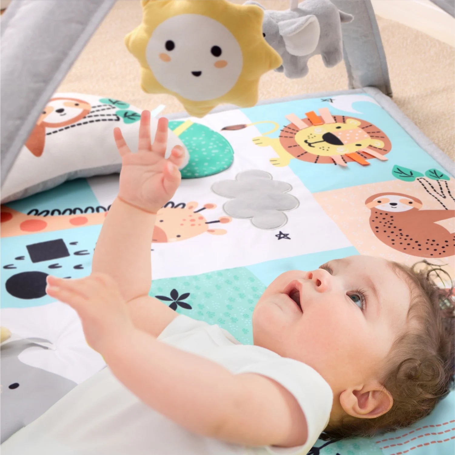 Safari 123, 7-In-1 Activity Gym and Play Mat for Baby