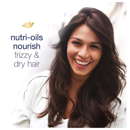 Nutritive Solutions Dry Hair Conditioner for Frizzy Control Oil Therapy with Nutri-Oils Moisturizing Conditioner Formula Smooths Hair 12 Oz, 4 Count