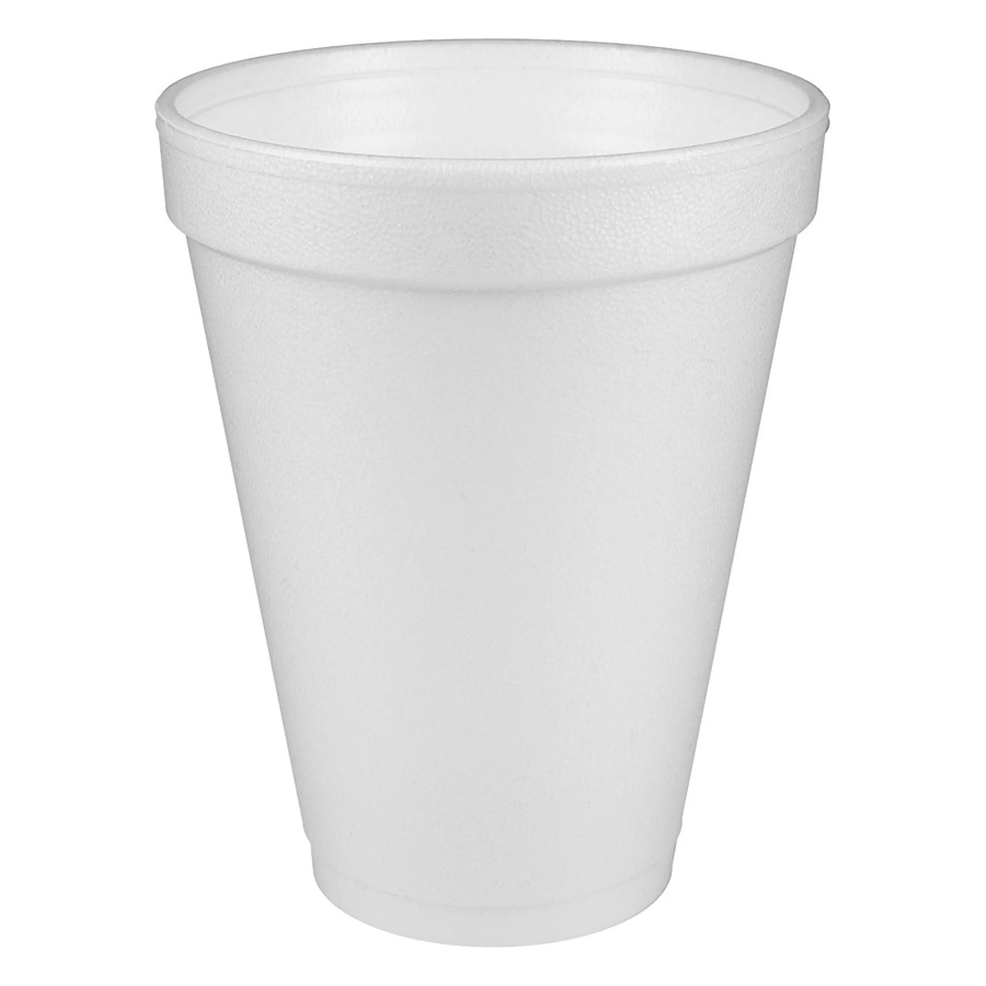 ® Insulated Foam Drinking Cups, White, 12 Oz, Box of 1,000