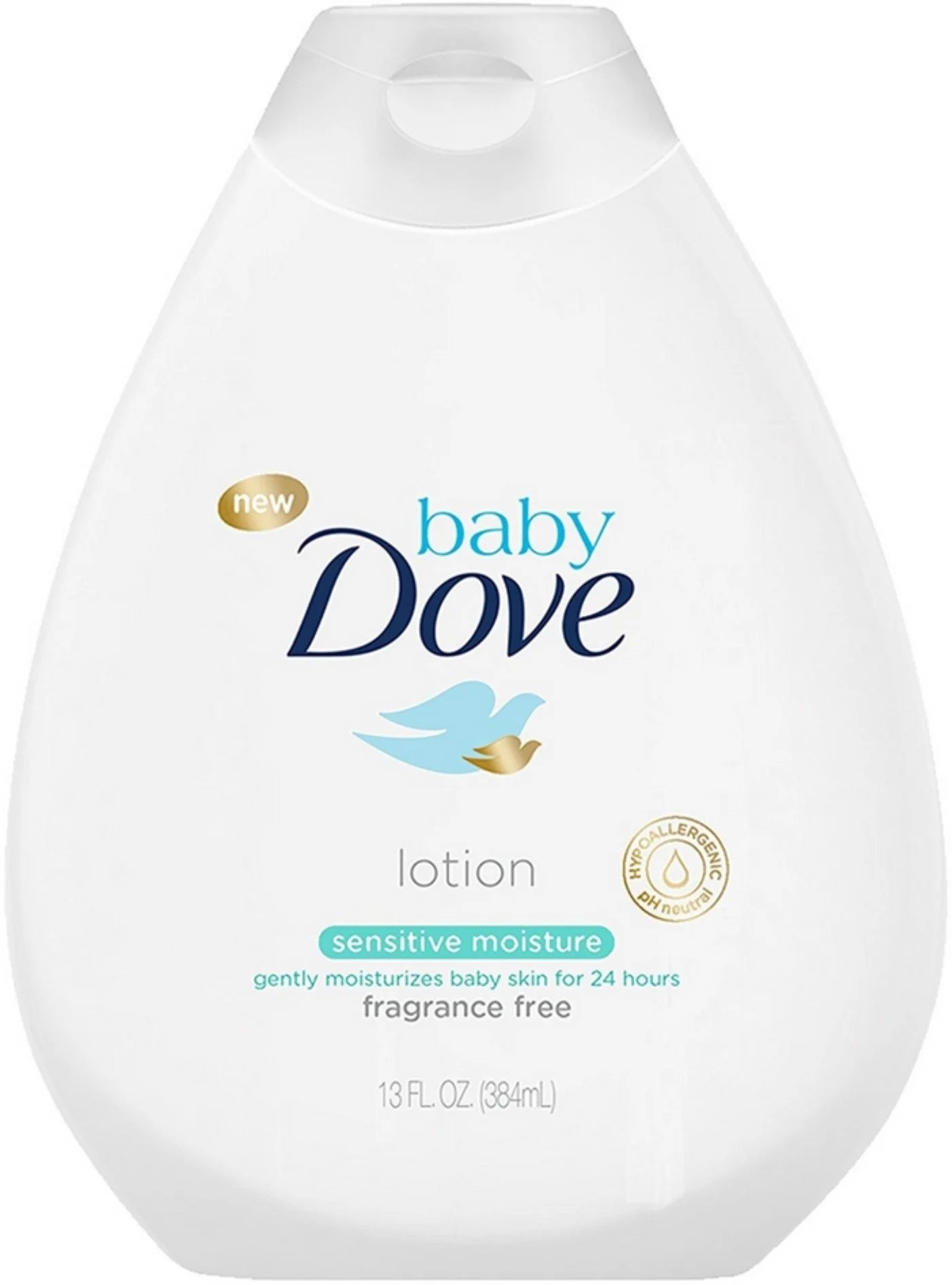 Dove Baby Lotion, Sensitive Moisture 13 Oz (Pack of 2)